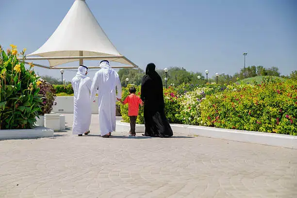 Family moving gift flower in UAE