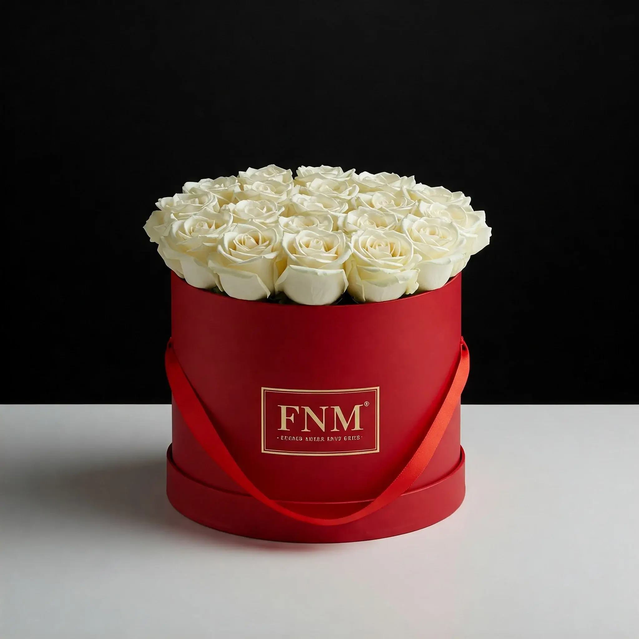 Fresh White Roses Bouquet
